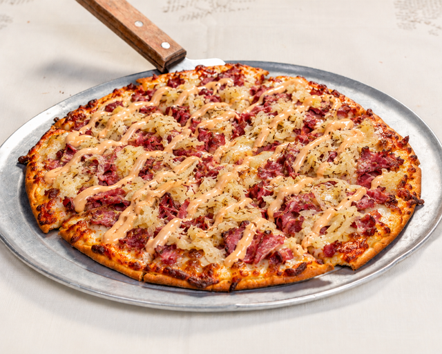 10" Reuben Pizza.